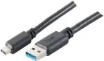 ShiverPeaks BASIC-S BS77141-1.0 USB 3.0 kaabel, USB-C &ndash; USB-A, 1 m