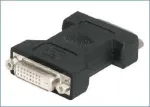 DVI-adapter, 24+1 kontaktiga DVI-pistik / 24+1 kontaktiga DVI-pistik adapter kahe DVI-kaabli &uuml;hendamiseks (38998)