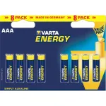&Uuml;hekordne patarei Varta BV-Energy 8 AAA