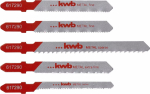 Pusleleht KWB 617290 kiirl&otilde;iketerasest HSS 5 tk