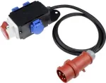 Elektri adapter AS Schwabe MIXO 61520 &mdash; CEE pistik 3x400V kuni 3x230V