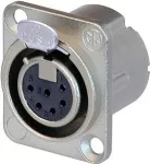 Neutrik NC6FD-LX - 26 mm - 34 mm - 31 mm - H&otilde;bedane - IEC 61076-2-103 - IEC 68-2-20 - UL 94 HB - IP40 (NC6FD-LX)