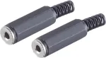 Juhtmepistik ShiverPeaks BS51210-2 3,5 mm Must