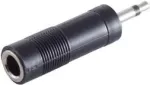 Traadipistik ShiverPeaks BS57002 3,5 mm 6,3 mm Must Isane/Emane