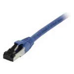 Synergy21 paigalduskaabel RJ45, CAT8.1 2000 MHz, 1,5 m, sinine, S-STP (S/FTP), TPE/LSZH (SuperFlex), AWG26