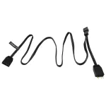 Phanteks PH-CB-DRGB3P_MB - 3-pin - 2 x Molex (3-pin) - sirge - sirge - Must - Emaplaat (PH-CB-DRGB3P_MB)
