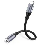 Mobiiltelefoni kaabel Ugreen 30632 USB-C kuni 3,5 mm, must