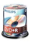 Philips DVD+R DR4S6B00F/00 kirjutatavad kettad, 100 tk, 4,7 GB, 120 min, 16x
