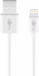 Lightning USB laadimis- ja s&uuml;nkroonimiskaabel Goobay 72905