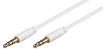 Microconnect AUDLL05W helikaabel 0,5 m 3,5 mm valge