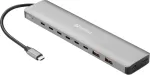 Sandberg USB-C to 8x USB-C + 2x USB-A Hub 100W PD 4K 30Hz Aluminum