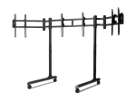 Next Level Racing p&otilde;randaalus &uuml;mmarguse toruga vabaltseisev &uuml;he monitori alus kuni 3x43 tolli k&otilde;rguse reguleerimise ja kallutamisega maksimaalne kandev&otilde;ime 50 kg must