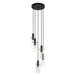 Rippvalgusti Montefino 97368 5x60W E27 Kroom/Valge