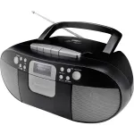 Soundmaster SCD7800SW DAB+ FM CD kassettraadio &auml;ratusfunktsiooniga, must