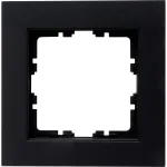 Heinrich Kopp HK07 Cover Frame 1-Gang Matte Black