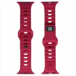 Evelatus Watch 38/40/41 Sport Silicone Loop Dark Red