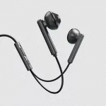Evelatus Crystal Clear Audio Headphones with 3,5 mm Jack and Microphone CCA-3.5BL Black