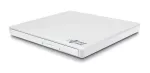 HITACHI-LG DATA STORAGE &otilde;huke kaasaskantav DVD-kirjutaja - Gp60nw60 - USB 2.0 - valge