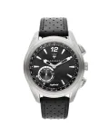 Maserati meeste Potenza kvarts-analoogkell R8851112001 45mm roostevaba teras must sihverplaat nahkrihm