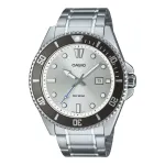 CASIO MDV107D7AVDF Meeste Sukeldujakell 44,2 mm Roostevaba Teras Valge Siht