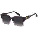 THE MARC JACOBS Naiste P&auml;ikeseprillid MARC814SB3V - Must atsetaatraam, hall gradientl&auml;&auml;ts, 53mm