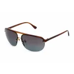 LOZZA SL4260-650706 Meeste ristk&uuml;likukujulised p&auml;ikeseprillid Dark Havana Grey