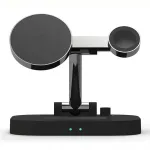 AWEI 4-in-1 Wireless Charging Station W2215W Fast Charging Black