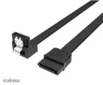Akasa SATA andmekaabel 6 Gb/s, nurgaga, 100 cm