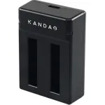 Kandao QooCam EGO kahekordne aku laadija USB-C, LED-indikaatorite ja &uuml;lelaadimiskaitsega