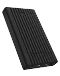 ICY BOX IB-2817MCL-C31 SSD-korpus Must M.2 USB-toitega