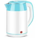 Brock WK 5521 WH elektriline veekeetja 1,8L 1500W valge/sinine 360&deg; alusega