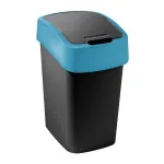 CURVER Flip Bin 9L pr&uuml;gikast must sinise kaanega