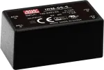 MEAN WELL IRM-05-5 5W AC-DC toitemoodul, 5V 1A, PCB paigaldus, must
