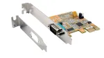 EXSYS EX-44081 PCIe 1-pordiline RS-232 jadakaart, ASIX AX99100, madal profiil