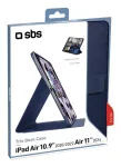 SBS Book Pro Folio &uuml;mbris iPad Air 11 inch 2024 / 10.9 inch 2022 & 2020 jaoks - sinine TABKPROIPAIR10924B