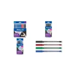 Pelikan Hang Stick pastapliiats 0,7 mm sinine l&auml;bipaistev (10-pakk kilekotis) 400207122