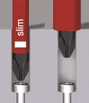 Wiha VDE PlusMinus kruvikeeraja SoftFinish electric slimFix 3281 SL/PH 1 tera pikkus 80 mm (35502)