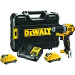 Juhtmeta kruvikeeraja DeWALT DCD701D2-QW, 12 V, 1500 p/min, 57,5 N&middot;m, 2x2 Ah akud