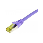 Synergy21 Synergy 21 S217768 &uuml;henduskaabel RJ45, CAT6A 500 MHz, 7,5 m, lilla, S/FTP (S-STP), TPE/LSZH Ultraflex, AWG26, CAT7 toorkaabel