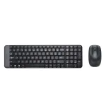 Logitech Wireless Combo MK220 - klaviatuuri- ja hiirekomplekt - juhtmevaba - 2,4 GHz - itaalia - tumehall (920-003721)