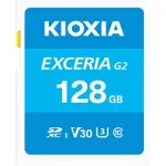 Kioxia Exceria G2 SDXC 128GB m&auml;lukaart, UHS-I, klass 10, U3, LNEX2L128GG4