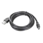 Gembird 1,8 m USB 2.0 A/mini-USB M USB-kaabel USB A Mini-USB B Must
