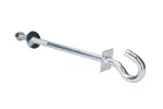 Kaablikonks Extralink EX.6433 Roostevaba teras Laud/Sein 12mm laius