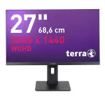 TERRA 3030231 arvutikuvar 68,6 cm (27 tolli) 2560 x 1440 pikslit Wide Quad HD LED Must