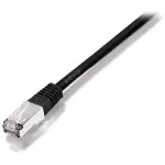 Equip Cat.5e SF/UTP ristkaabel, 1 m, Cat5e, SF/UTP (S-FTP), RJ-45, RJ-45, must