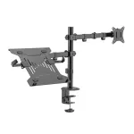 Monitor wall mount SBOX LCD-LM01-2 for 13&ndash;27 inch screens, max load 12 kg, VESA 100x100