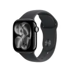 APPLE Watch Series 11 GPS 42mm Jet Black alumiiniumkorpus musta Sport Band M/L-ga