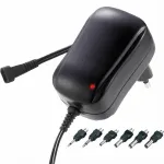 S-Impuls universaalne toiteplokk 6 adapterit 3-12V 12W