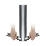 Dyson Airblade 9kJ - 900 W - 100 - 240 V - 50 - 60 Hz - 450 mm - 100 mm - 500 mm