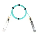 V&otilde;rgukaabel BlueOptics C-DQ8FNM003-H0-M-BO QSFP-DD InfiniBand 3 m Akvamariin